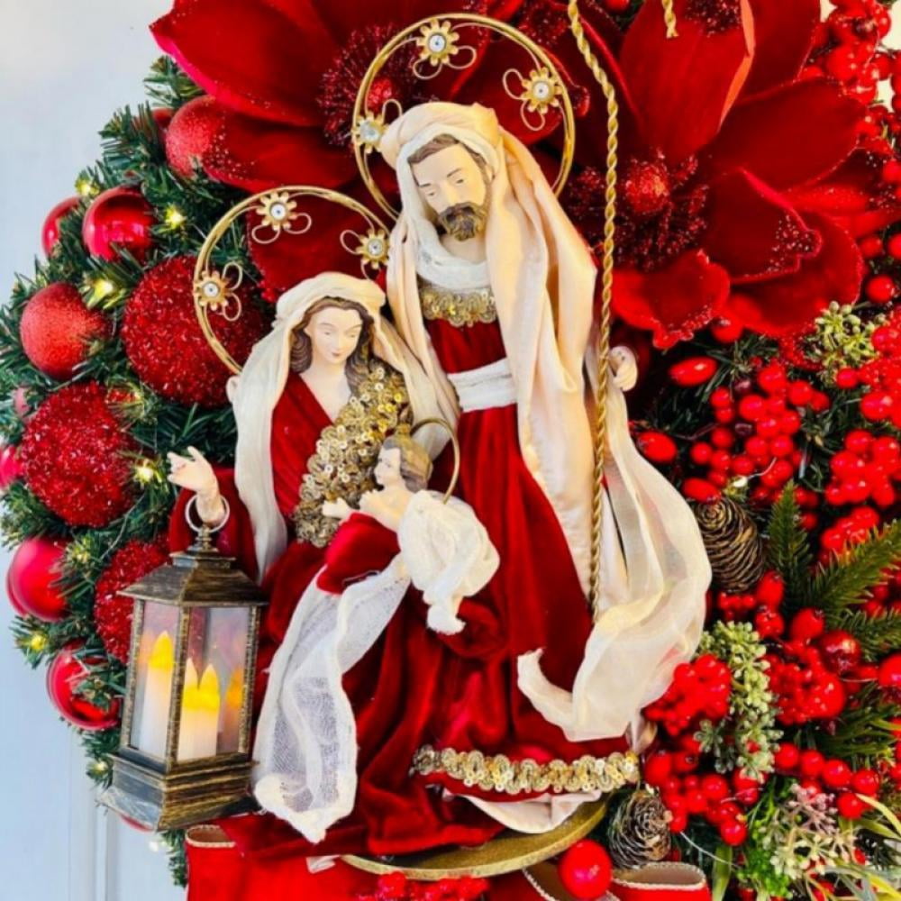 💥HOT SALE 49% OFF🎊Holy Family Wreath Decorations