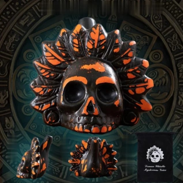 (🔥HOT SALE NOW  60% OFF) -Halloween Aztec Ghost Whistle