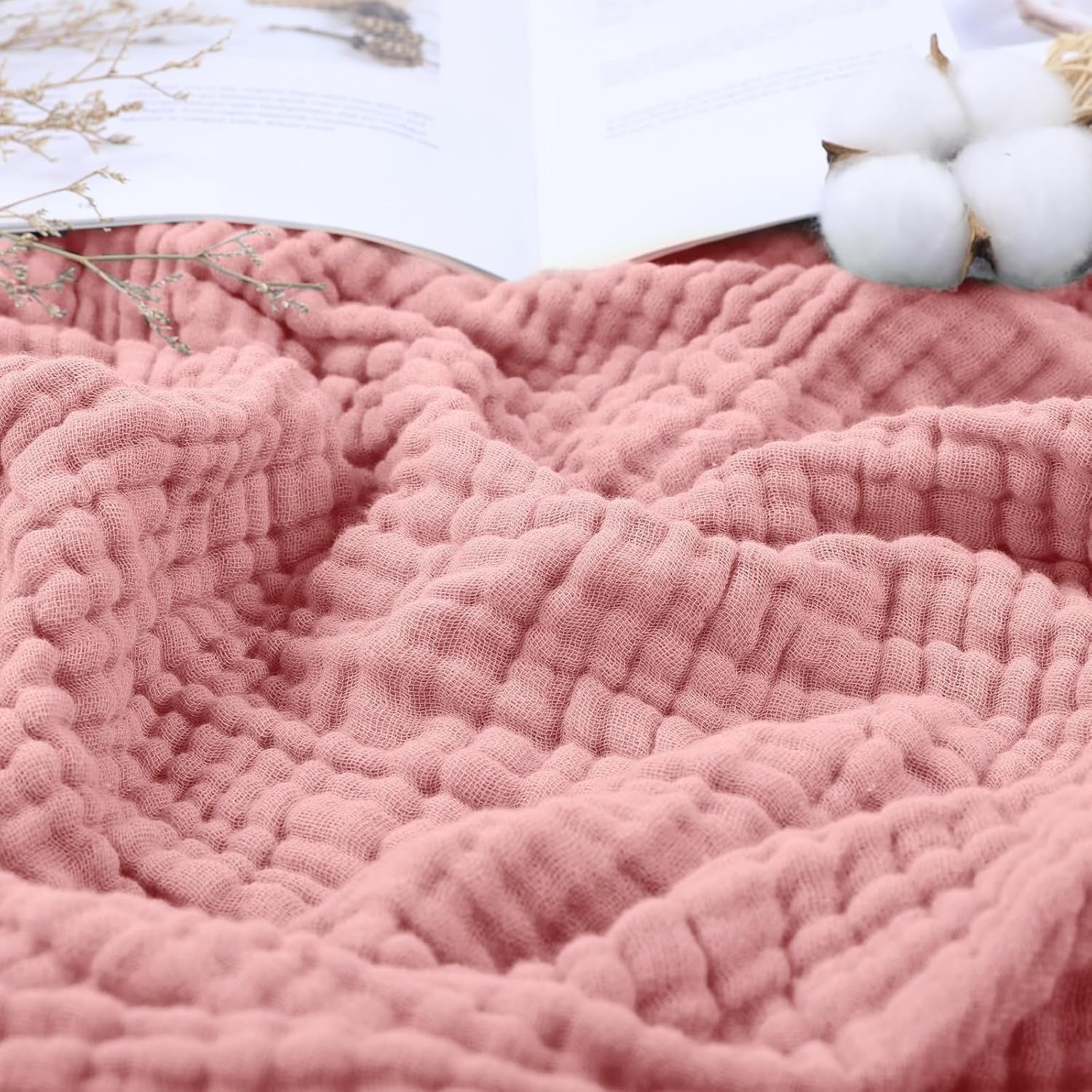 Plaid Coton Doux – Léger, naturel et ultra-confortable
