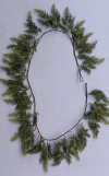 🎄TikTok Christmas Sale -70% OFF⛄2025 Christmas Artificial Cypress Leaf Vine Wreath🎄（1.8m）