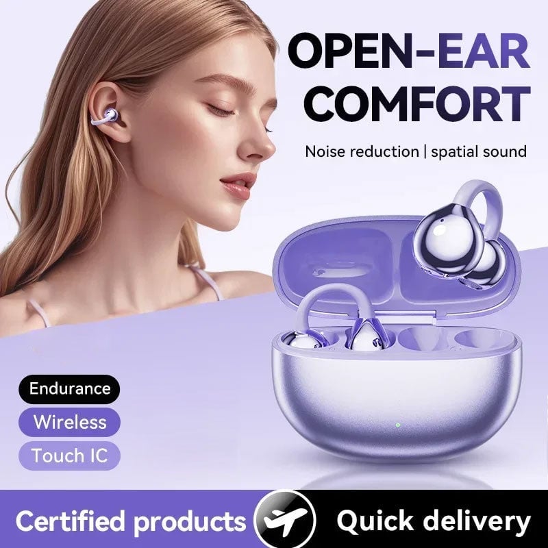 🎁TikTok Spring Last Day Promotion 48% OFF-🎁-Ear Clip Bluetooth Headphones