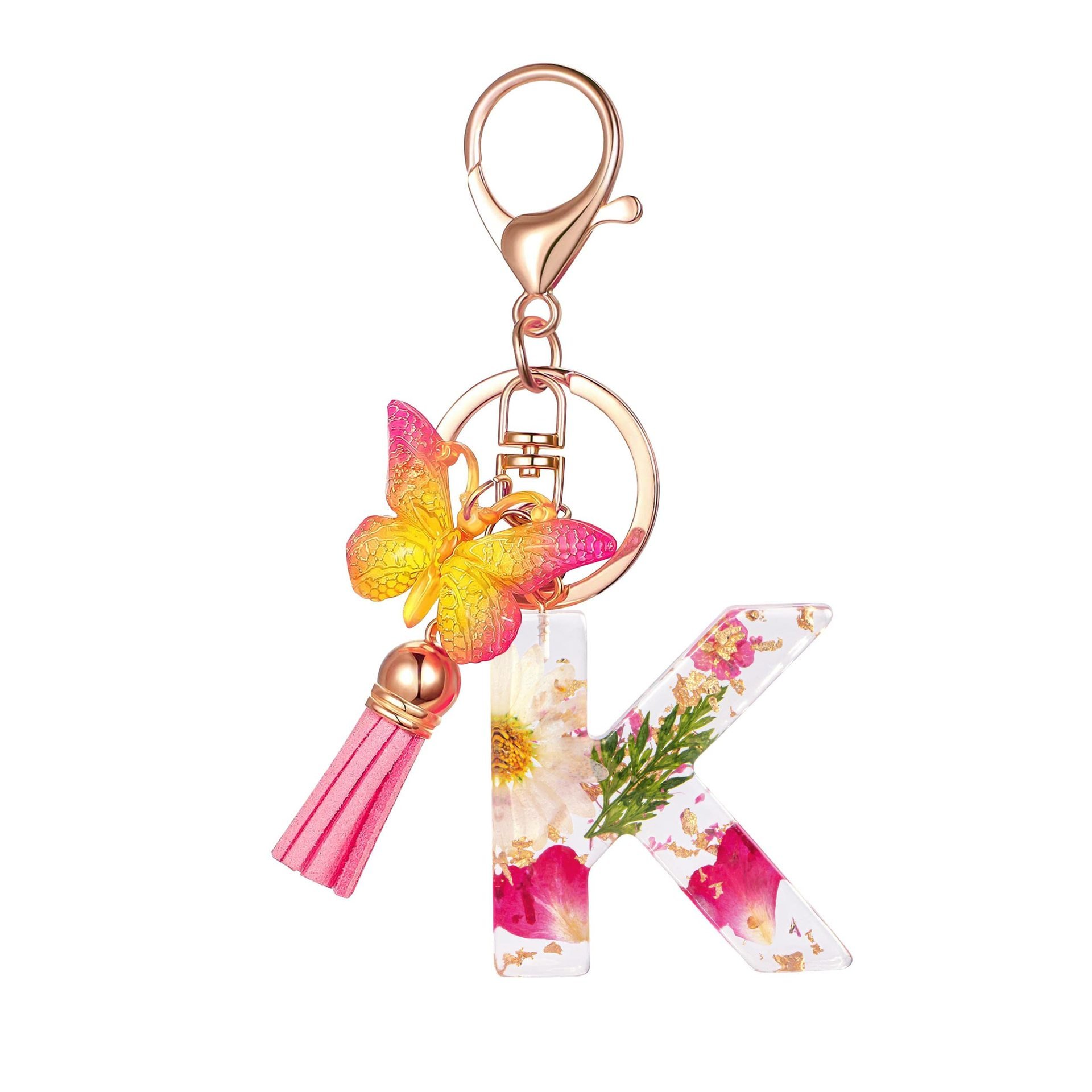 💥Special Offer - 🌼Initial Letter Keychains🦋