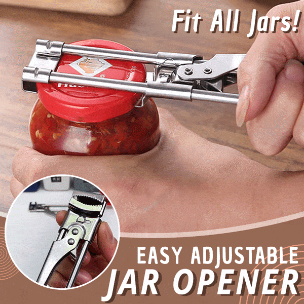 HOT Sale 48% OFF - EasyOpen™ Adjustable Jar Opener（BUY 3 GET 2 FREE&FREE SHIPPING)