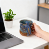 🌊Dark blue octopus resin (cup-shaped) ornament，Bring the Ocean’s Mystery to Your Home