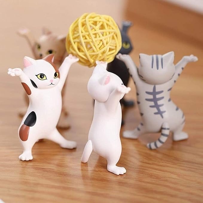 (🌲EARLY CHRISTMAS SALE - 50% OFF) 🎁 Cat Dancing Decoration Figurines (BUY 2 GET 1 FREE)-15PCS