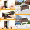 LED Solar Lamp Path Staircase Outdoor Waterproof Wall Light