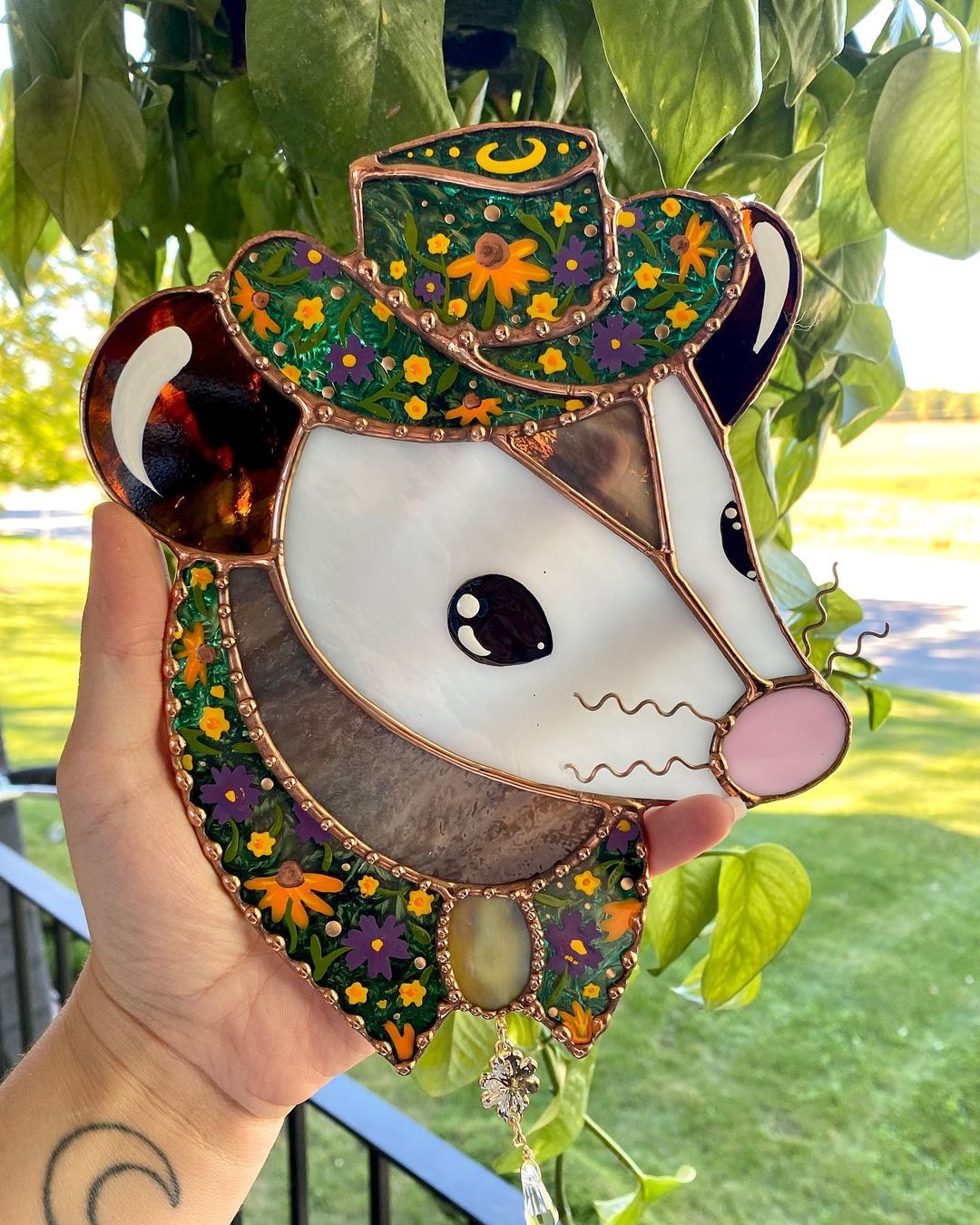 🎄🎅Christmas Presale - 49% OFF🎄-Handmade Possum Suncatcher