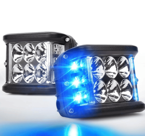 🔥Early 2023 60% OFF🔥Car Dual Sides LED Dual Color Light