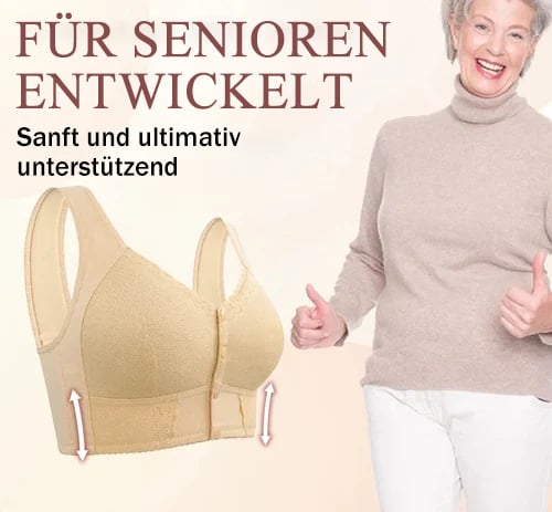 🌹2025 Neuer, Atmungsaktiver BH Mit Vorderverschluss Für Senioren😍