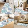 HEBE Anti Fatigue Kitchen Rug Sets 2 Piece Non Slip Kitchen Mats for Floor Cushioned Kitchen Rugs and Mats Waterproof Comfort Standing Mat Runner for Kitchen,Home Office,Sink,Laundry