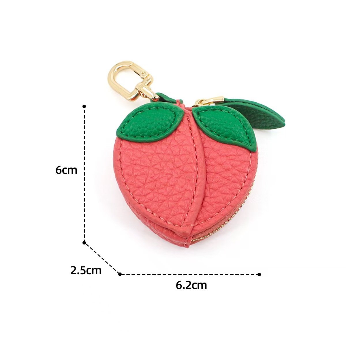 🍂TikTok Fall Sale — Last Day 70% OFF🎉Cute Fruit Coin Purse Bag Charm Airtag Accessories🍊