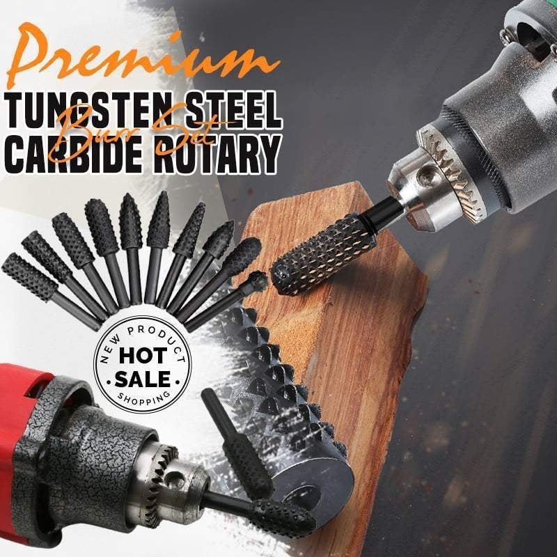 10PCS High Quality Grinding Bits Set