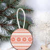 🎄TikTok Christmas Sale - 70% OFF🎄Round Christmas tree hanging sign with patterns