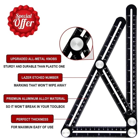 (💥New Year Promotion💥-50% OFF)Alloy Universal Multilateral Measuring Locator--Buy 2 Free Shipping