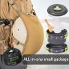 🔥LAST DAY SALE 49% OFF - Portable Outdoor Camping Cookware Cooking Equipment Set