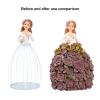 （💖2022 Early Summer Promotion- 45% OFF🌹）Succulent Princess Skirt Flower Stand