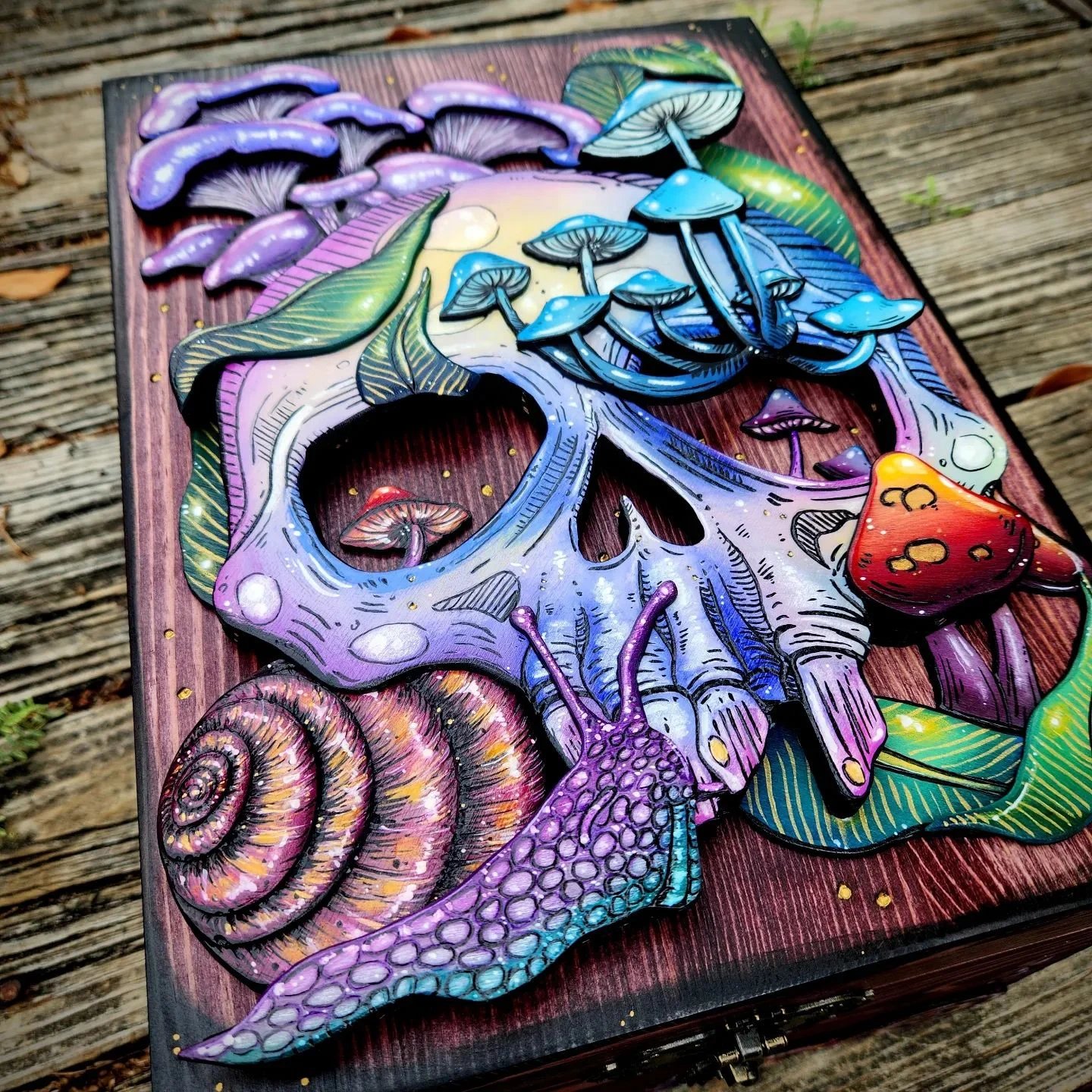 (🔥Last Day Promotion 50% OFF) 2023 Skull and Nature Hidden Key Box