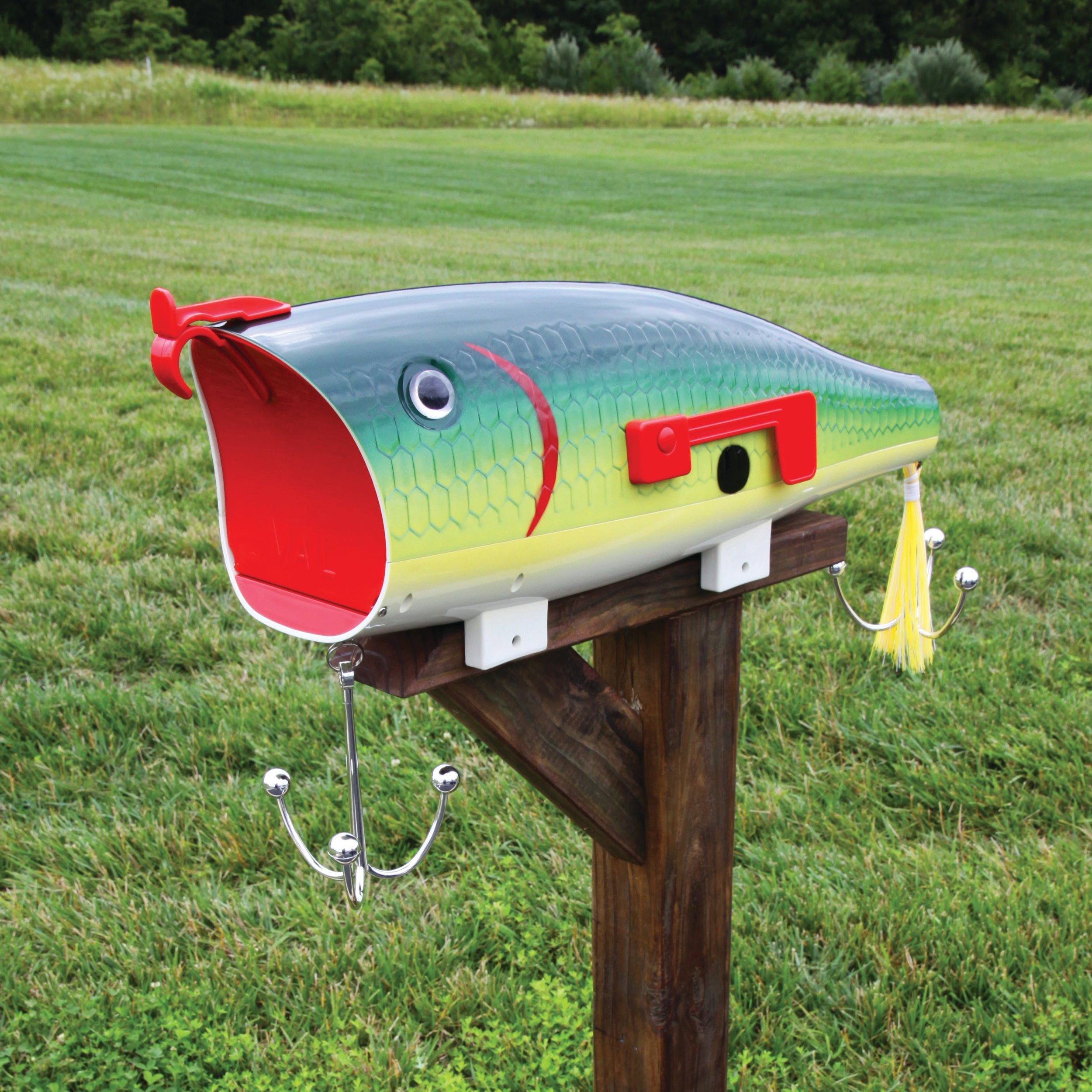 🔥LAST DAY 75% OFF🔥Green Shad Lure Mailbox