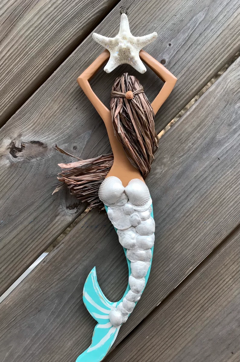 Mermaid tree topper