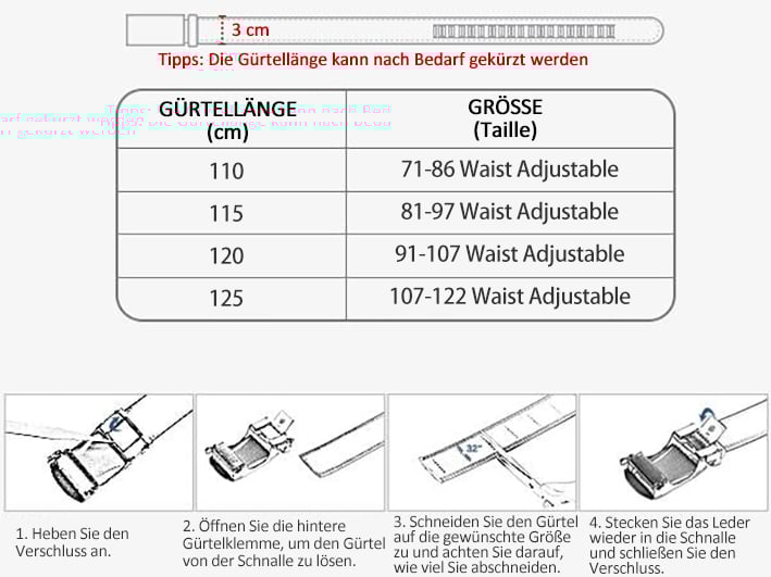 🔥Letzter Tag 49% RABATT🔥Herren Ratschen Gürtel aus Leder