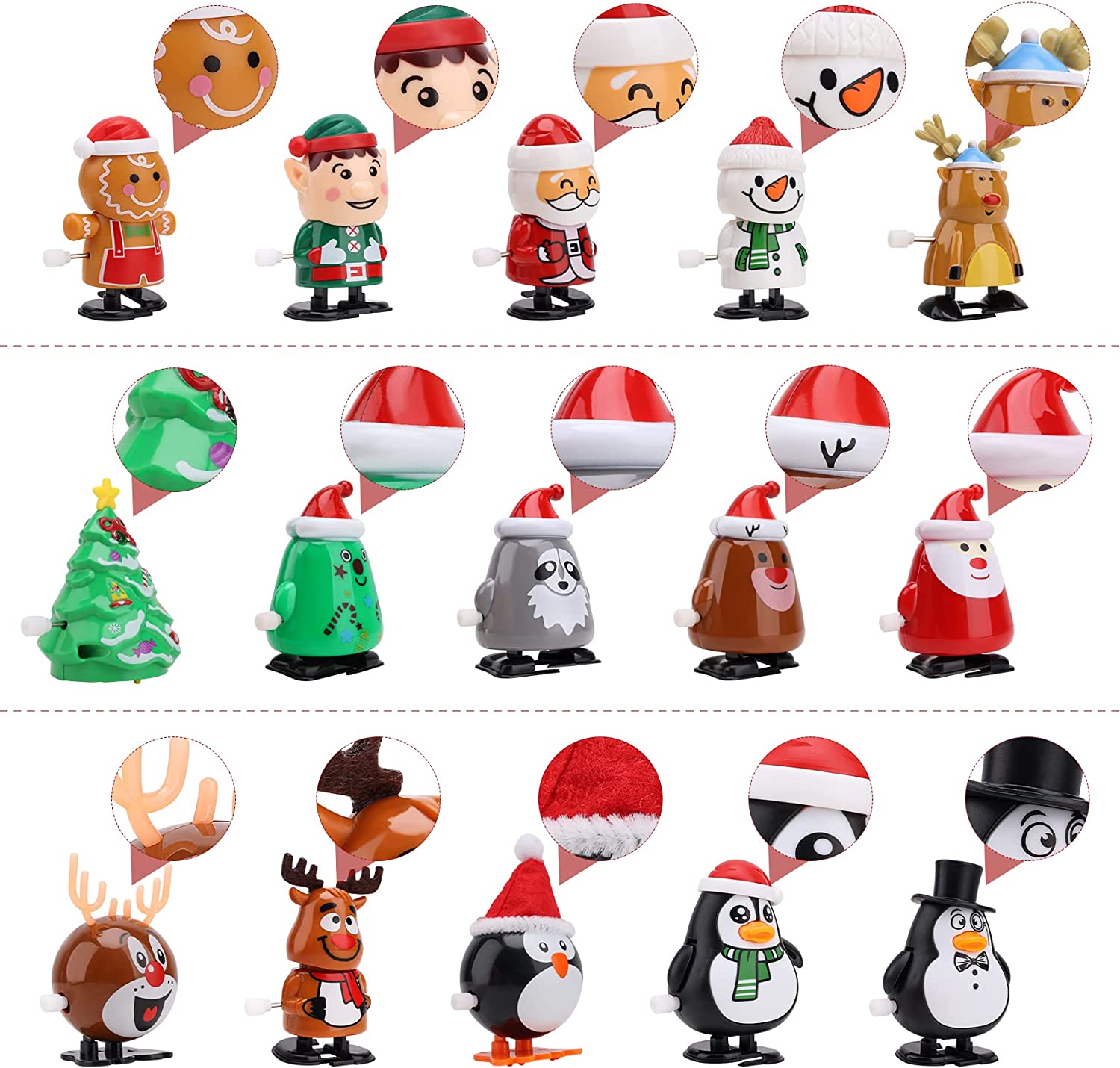 🎄Early Christmas Sale 48% OFF-Christmas Mini Clockwork Toy(Buy 5 and more 10% off & free shipping)