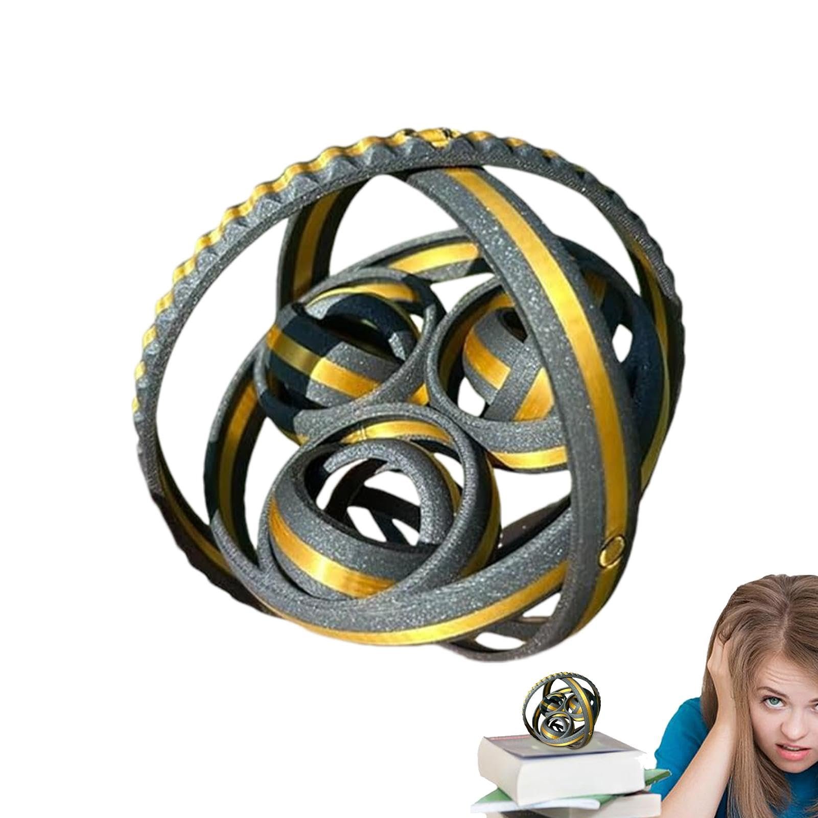 🛸RotaRings - Print and Place Rotating Fidget