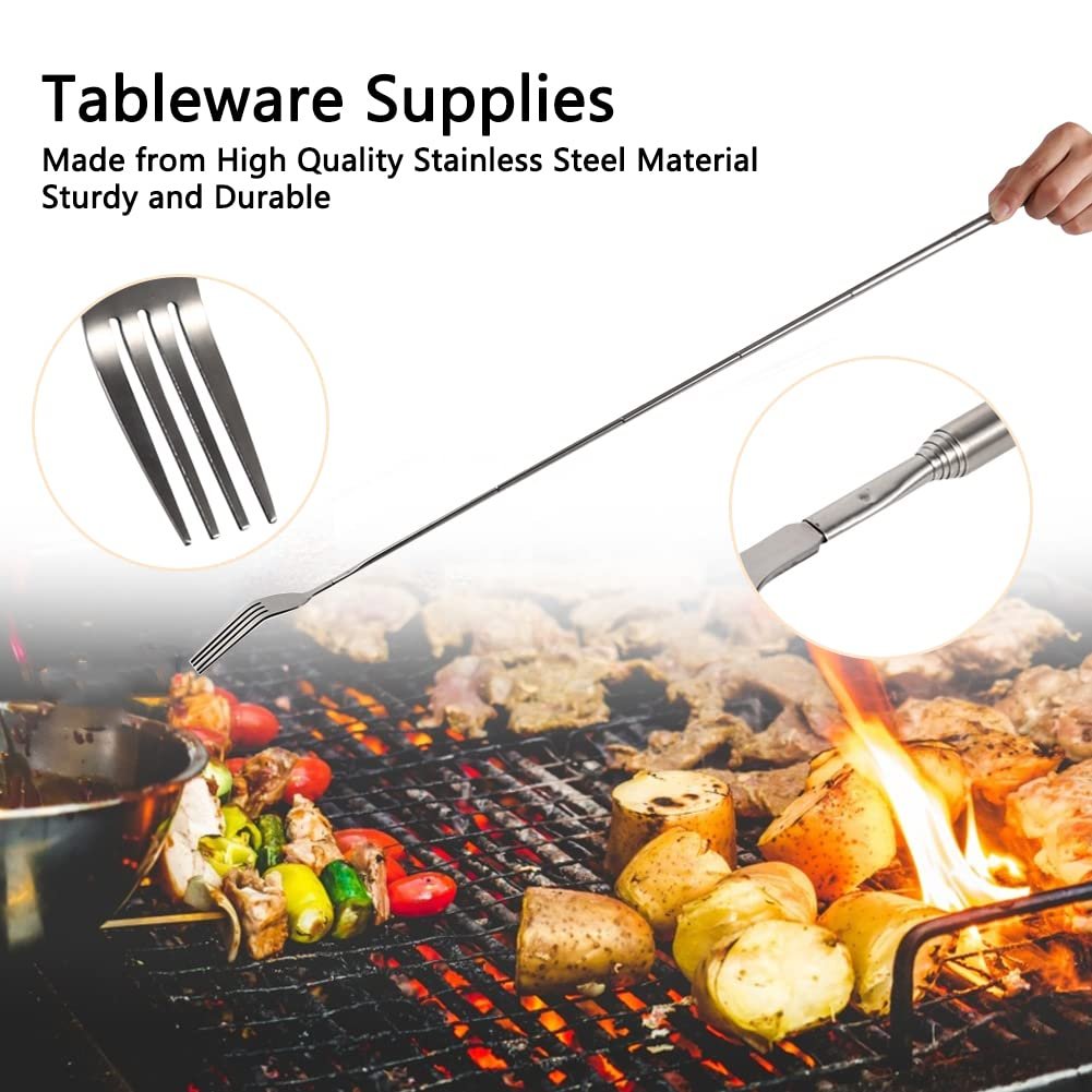 ✨Last Day Promotion - 70% OFF🎁🎄Telescopic Stainless Steel Fork