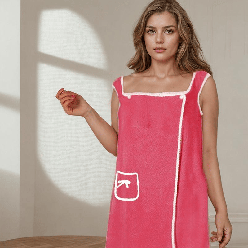 🔥Letzter Tag 49% Rabatt 🎁 Tragbarer Duschrock für Damen in Übergröße