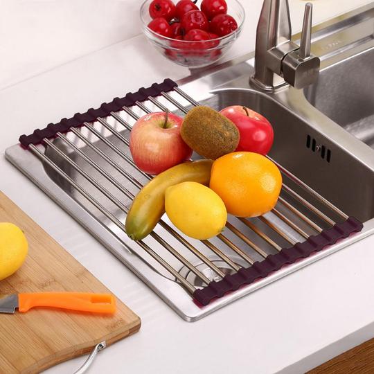 Christmas Hot Sale 48% OFF - Roll-Up Sink Rack(BUY 3 GET 15% Extra OFF&FREE SHIPPING)