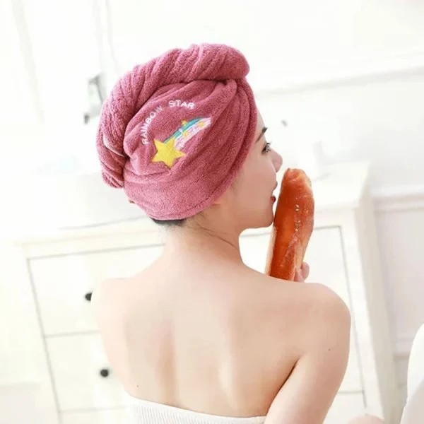 (🔥HOT SALE - 49% OFF) Magic Instant Dry Hair Towel, Buy 2 Get 1 Free