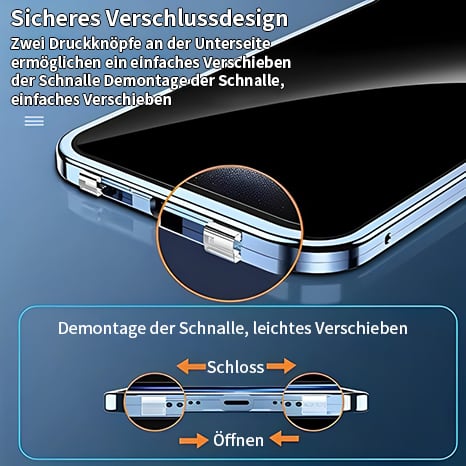 Letzter Tag🎁69% RABATT📱iPhone Blickschutz-Smartphone-Hüllen-Set🔥