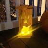 🎃Early Halloween Sale👻Handmade Wooden Halloween Glowing Lantern-BUY 2 FREE SHIPPING