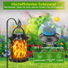 🎉Letzter Tag 49% Rabatt🔥Flammen-Solarlaterne für den Außenbereich, wasserdicht