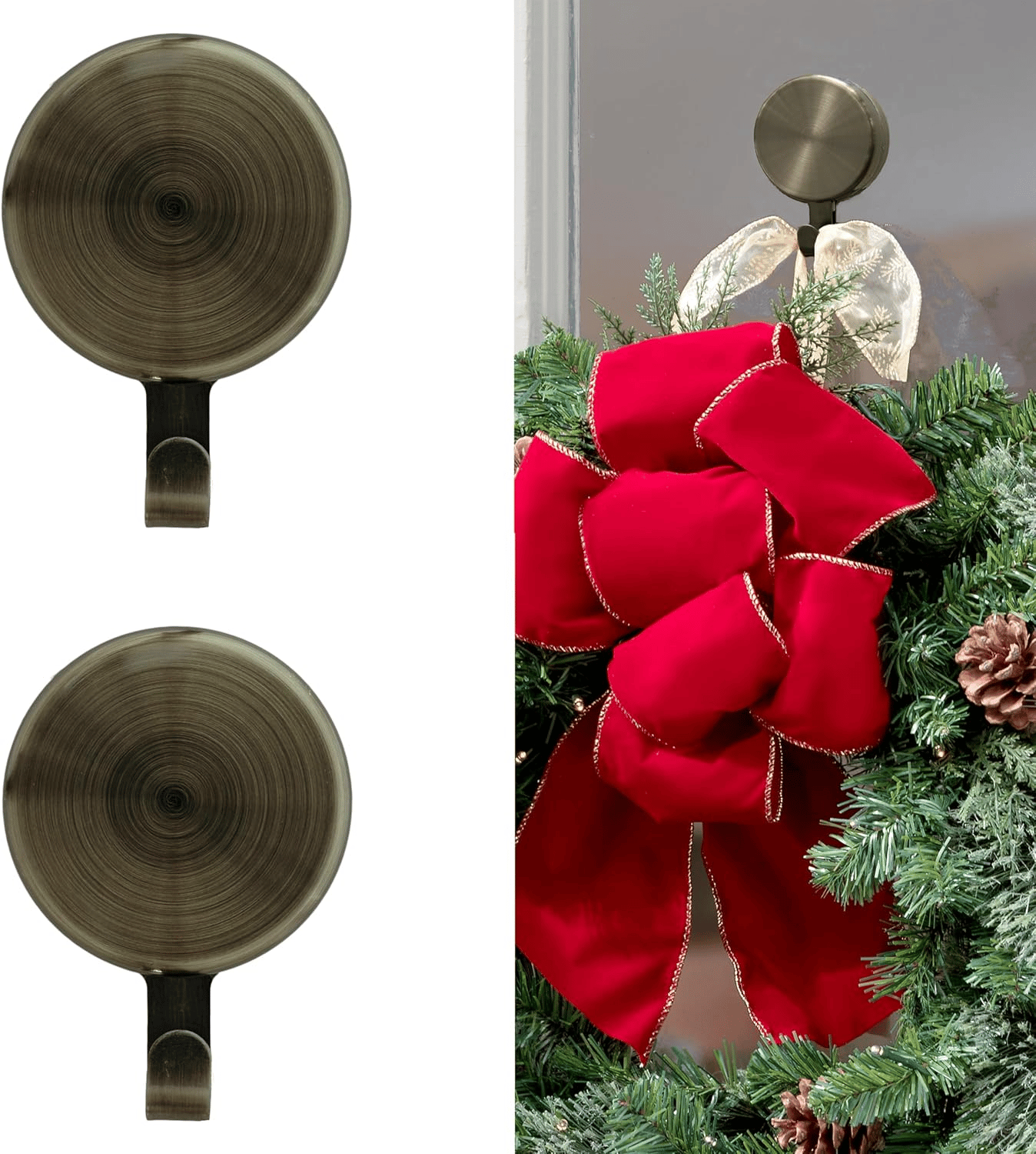 🎄TikTok Christmas Sale - 70% OFF✨🎄Magnetic Wreath Hanger-Holds