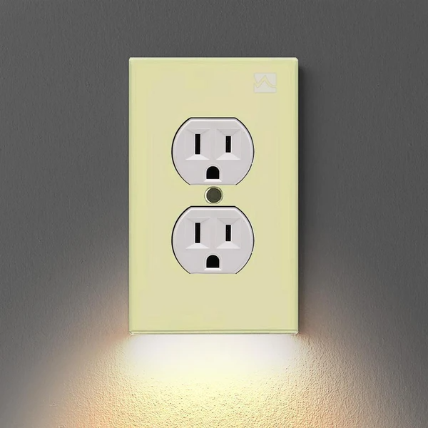 🔥Factory Outlet🔥 - Wall Plate With Led Night Lights(Buy 7 Free Shipping）