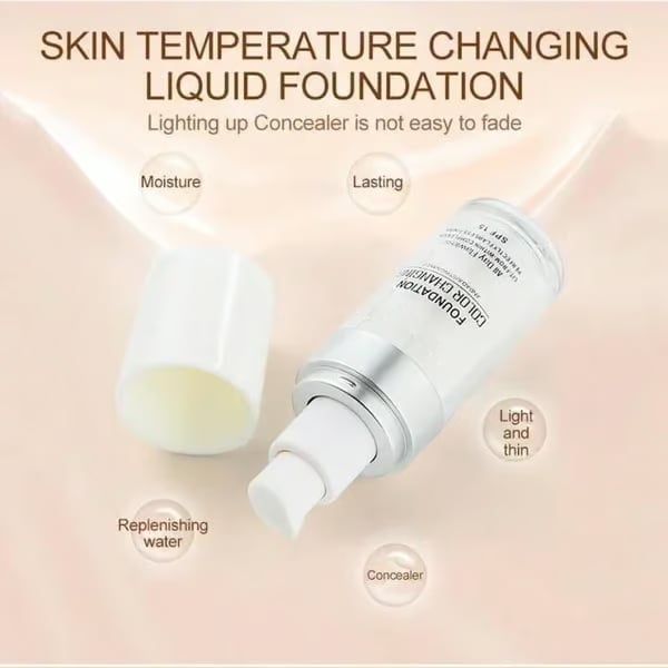 🎁LAST DAY BUY 1 GET 1 FREE🔥2025 Colour Changing Mature Skin Foundation