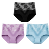 ✨Letzter Tag Kaufe 1 und erhalte 3 Packungen (JE NUR 6,33 €)🔥Damen-Slip mit hoher Taille und Bauchkontrolle aus reiner Baumwolle in Übergröße