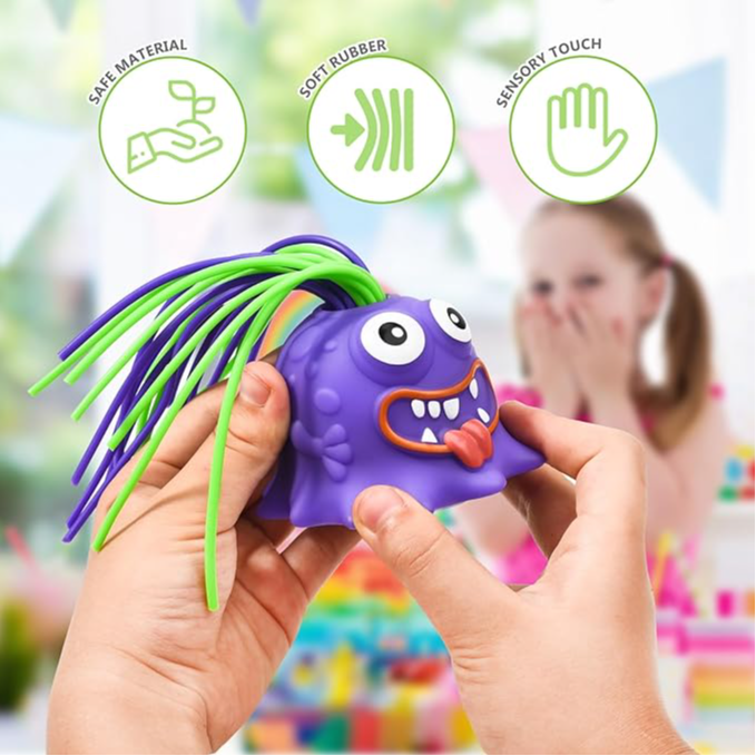 (🎅CHRISTMAS SALE - 50% OFF)👾Hair Pulling Monster - Stress Relief and Anti Anxiety Toys