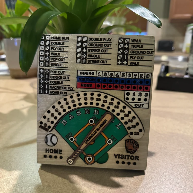 Tabletop Baseball Game