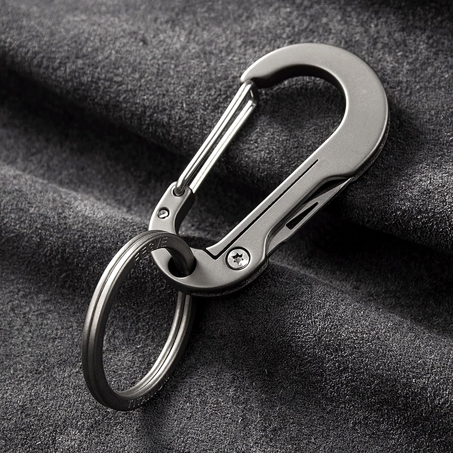 🔥(HOT SALE NOW - 49% OFF) Multifunctional Titanium Alloy Keychain, ⚡Buy More Save More