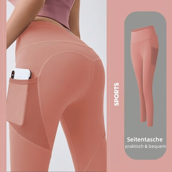 🎁Letzter Tag 49% RABATT🔥Hochtaillierte Bauchkontrollierende Formende Trainingsleggings🔥