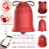 Christmas Tongue Licking Sucking Vibrator APP Controlled Clitoral Stimulator for Women