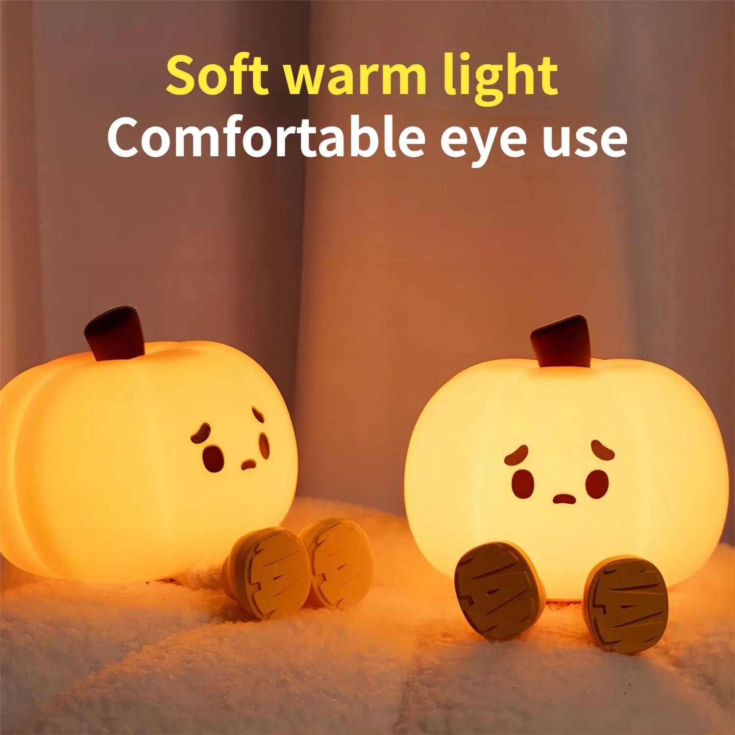 🔥Last Day Promotion - 60% OFF🎁🎃💡The Pumpkin Night Light