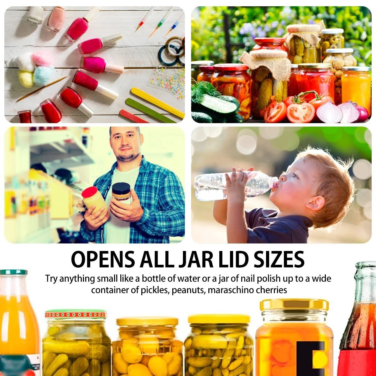 🎄Christmas Sales 49% OFF-2024 New Under Cabinet Jar Openers