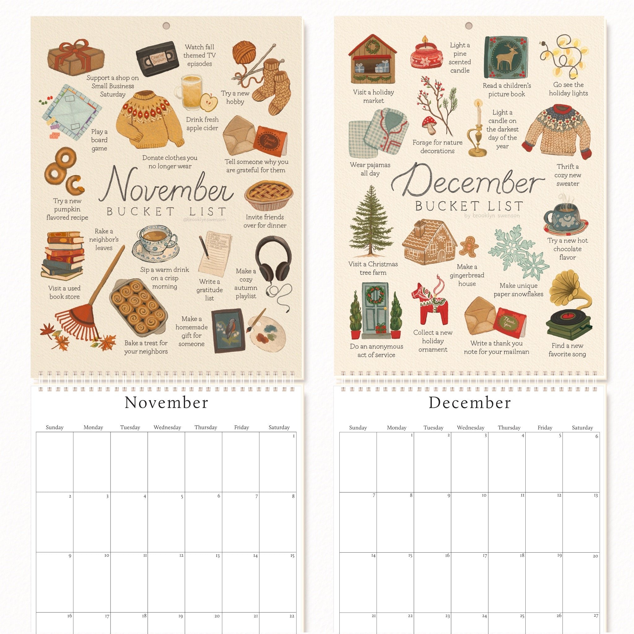 🎁Early Christmas Sale 49% OFF🎅2025 Bucket List Calendar