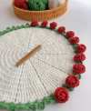 🌹100% Handmade Rose Coaster and Flower Basket Crochet