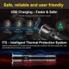 Waterproof Laser Military Torch Super Bright and Zoom(BUY 2 FREE SHIPPING NOW)