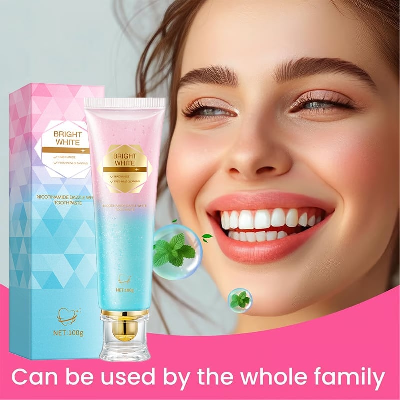 🦷Niacinamide Whitening Toothpaste - For Healthier, Whiter Teeth!✨