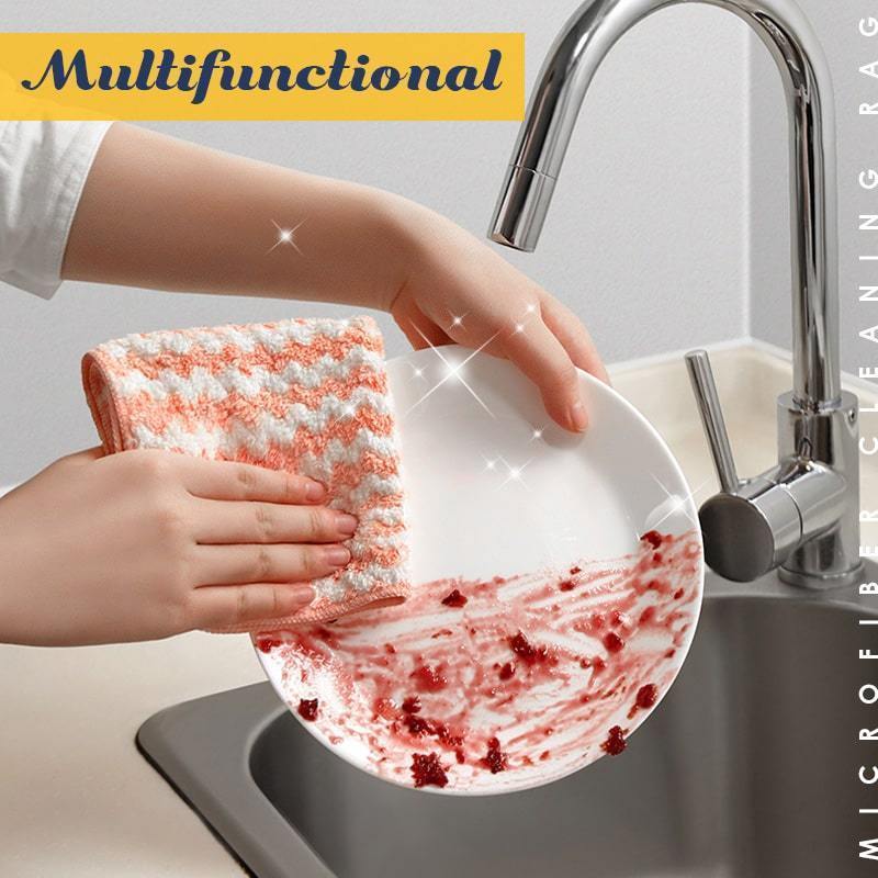 Last Day Promotion 48% OFF - Microfiber Cleaning Rag(BUY 2 GET 1 FREE NOW)