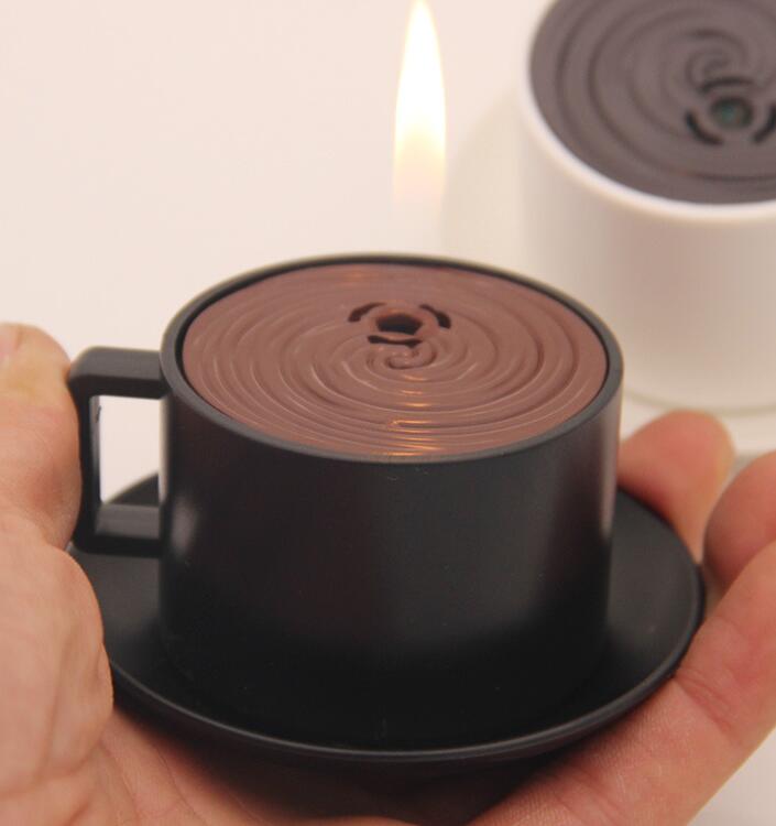 🔥Last Day Promotion - 50% OFF /Exotic Mini Coffee Cup Inflatable Flame Lighter